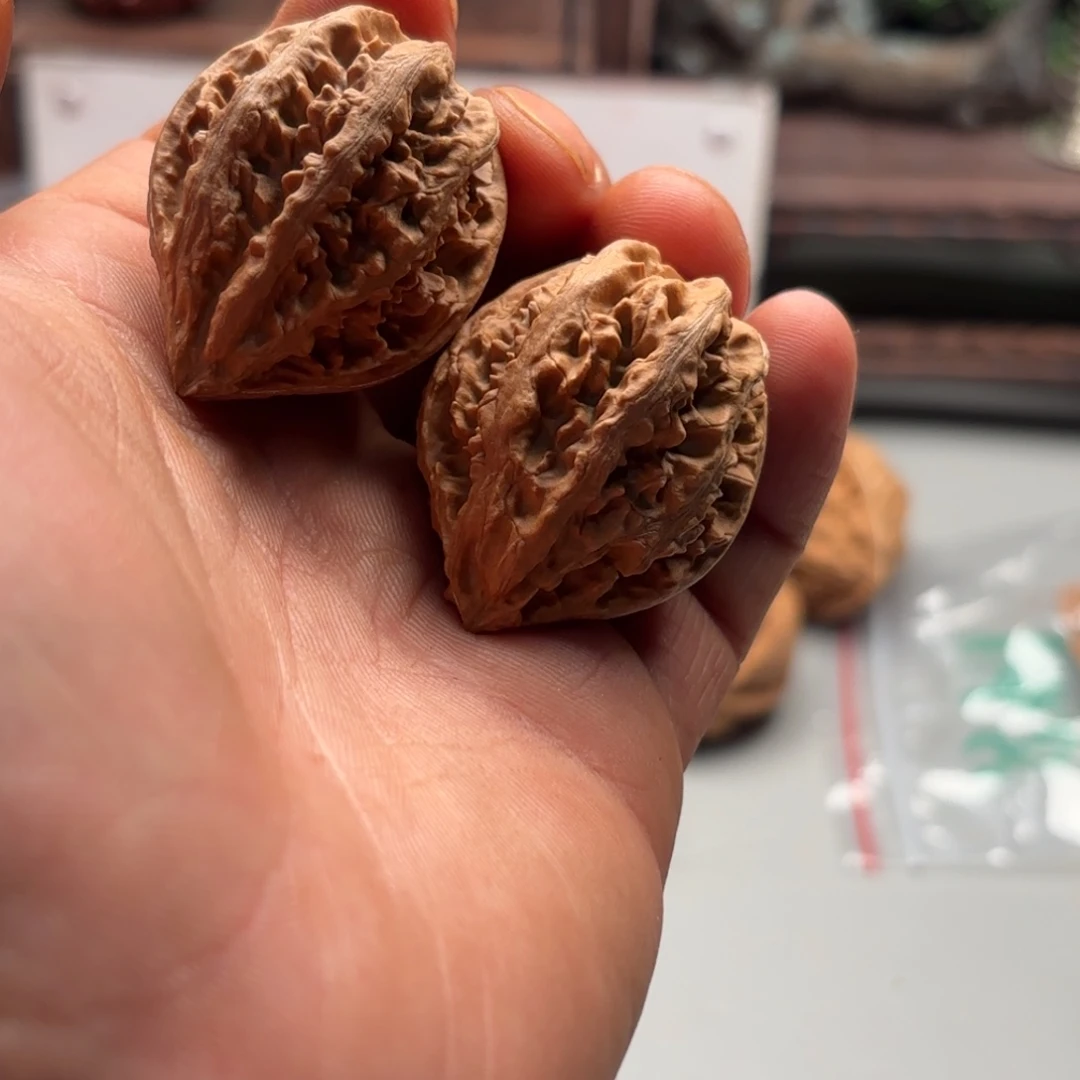 把件文玩核桃小楸千90