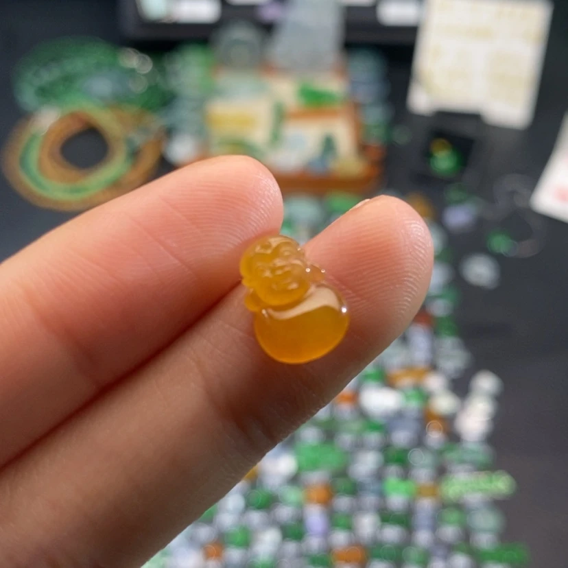 【闪购商品】翡翠挂件未镶嵌财爷爷