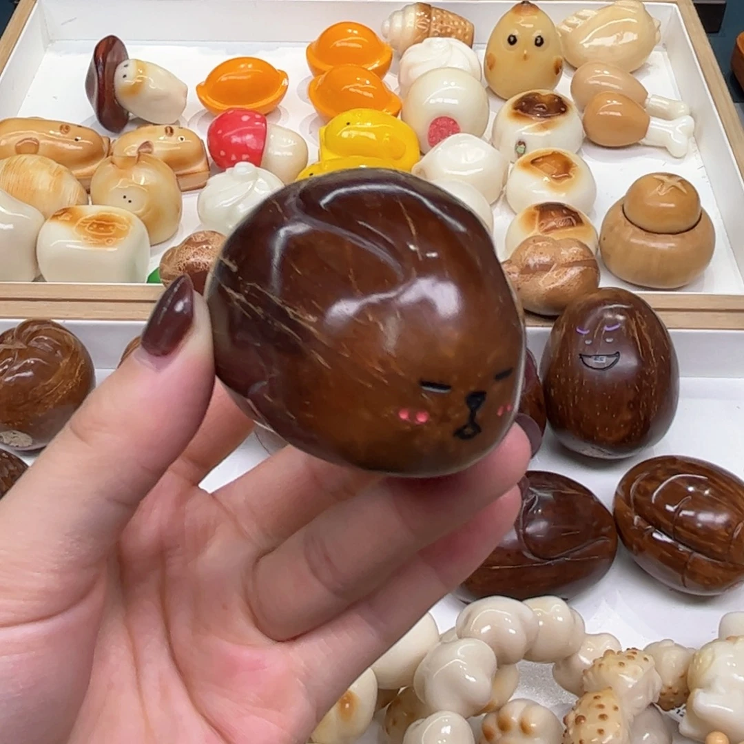 手串菩提根/象牙果9.3.18库克把件兔兔