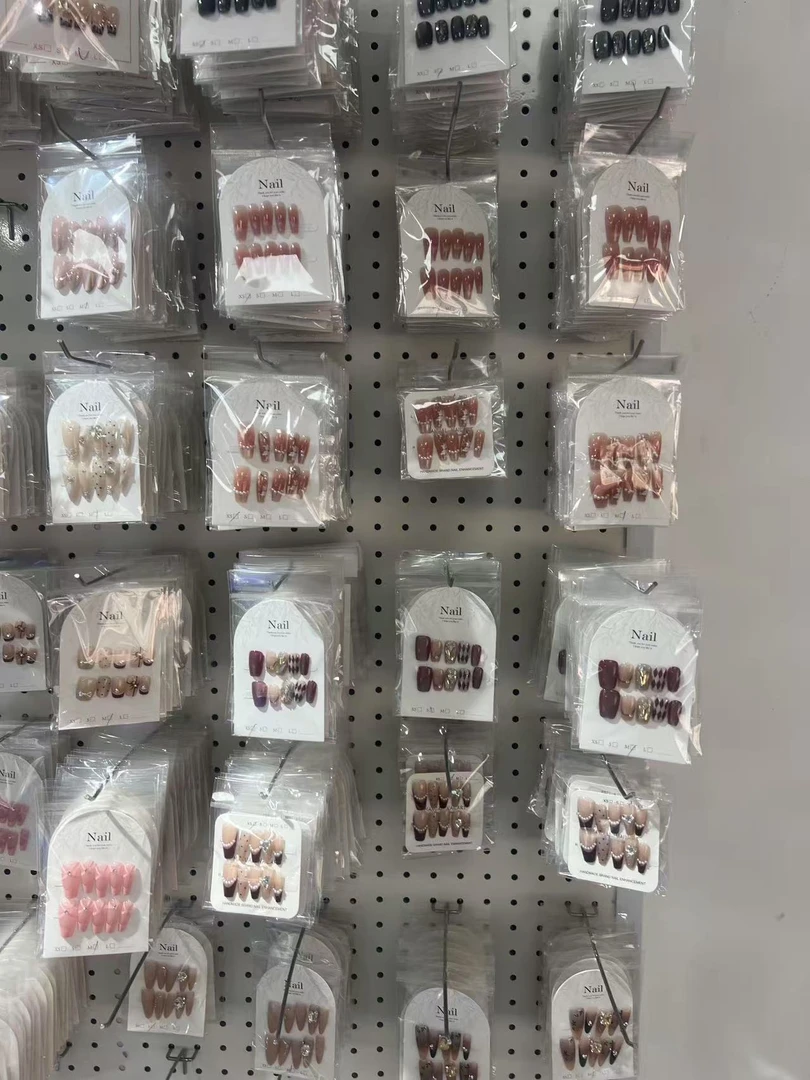 手工穿戴甲长中短款款式随机混批