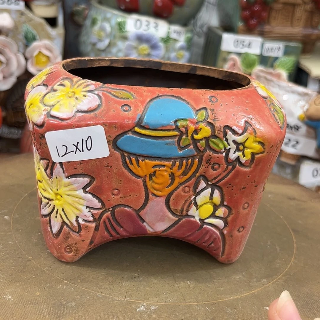 粗陶多肉花盆花盆
