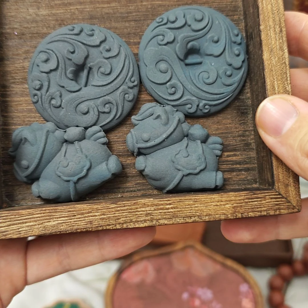 泥塑微瑕福利冰箱贴4个