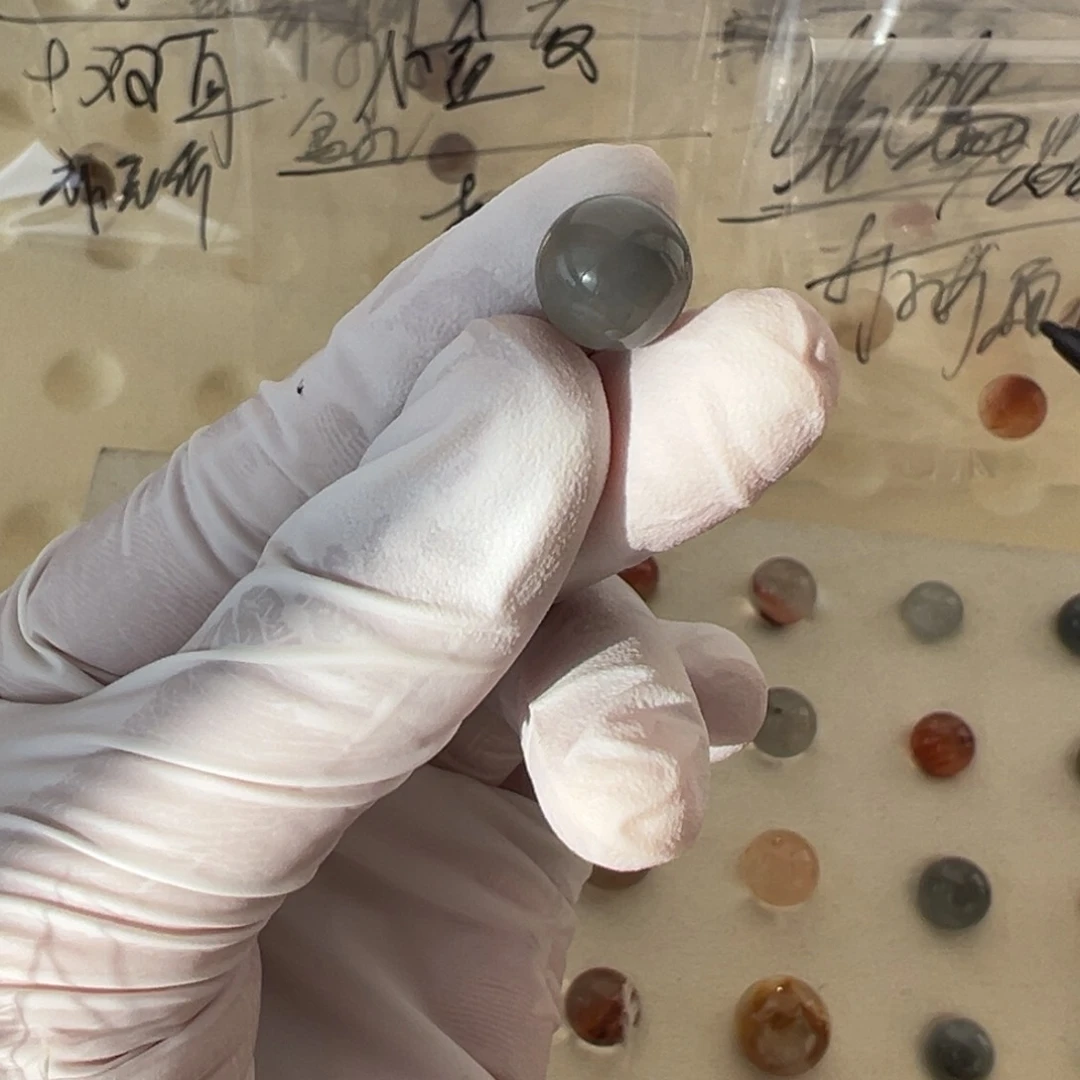 水晶兔毛10.2打孔不退换未镶嵌X****睡