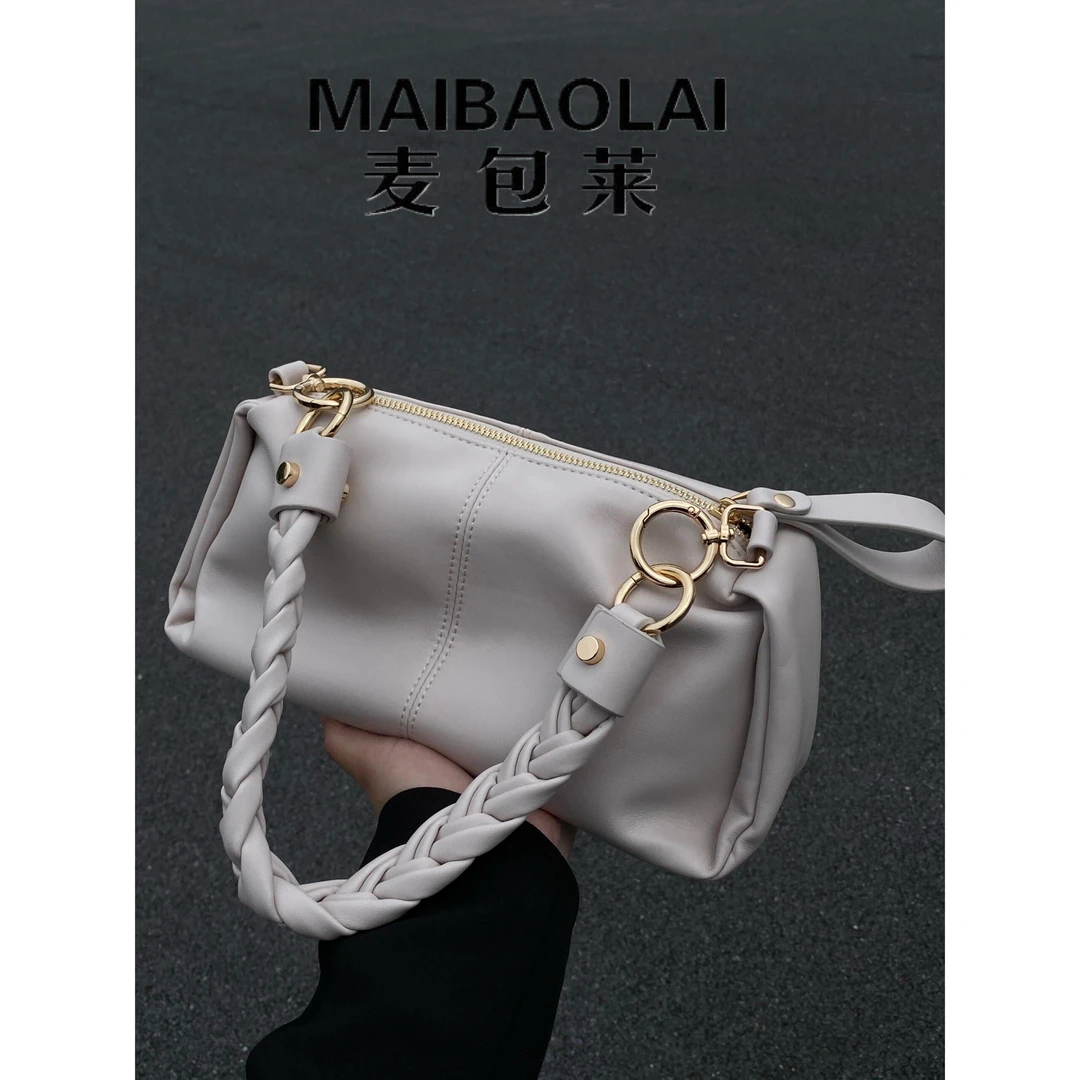麦包莱包包女春夏季小众2025新款包包腋下包枕头包单肩斜挎包原创