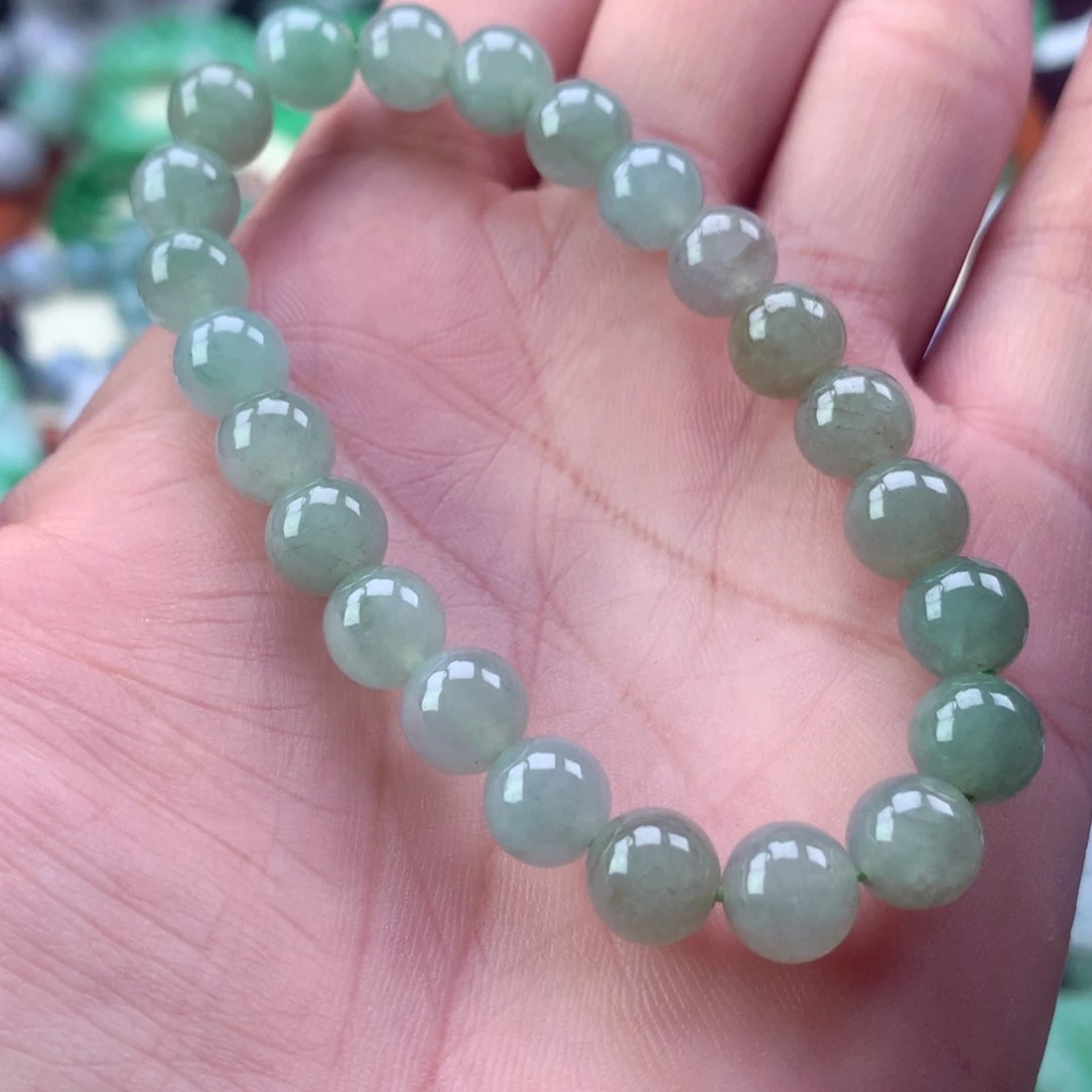 未镶嵌手链翡翠手串