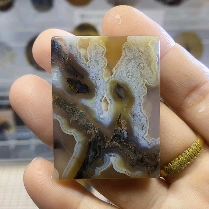 未镶嵌颈饰玛瑙/玉髓