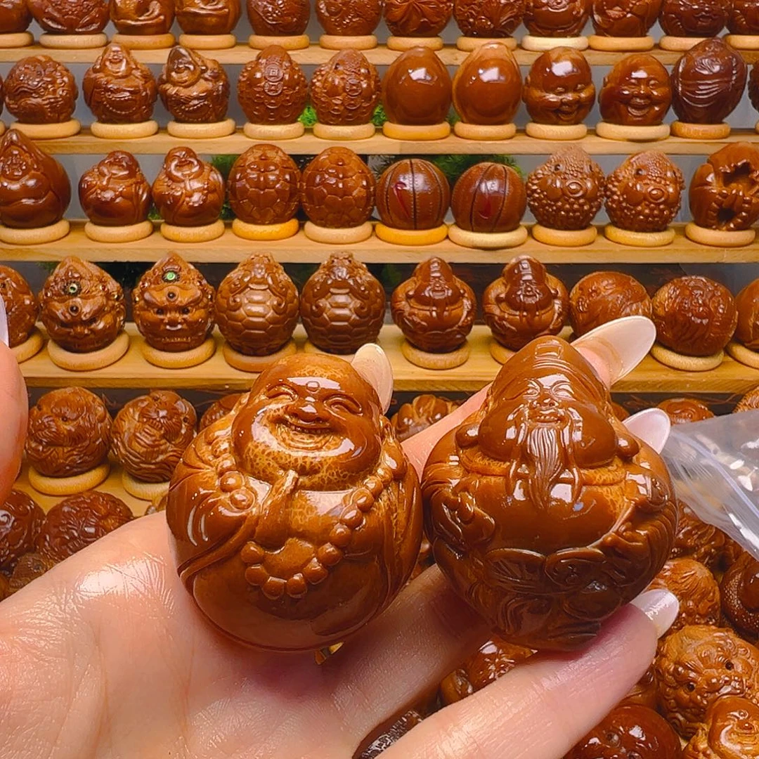 冰***树手串/手链橄榄核财迷一对
