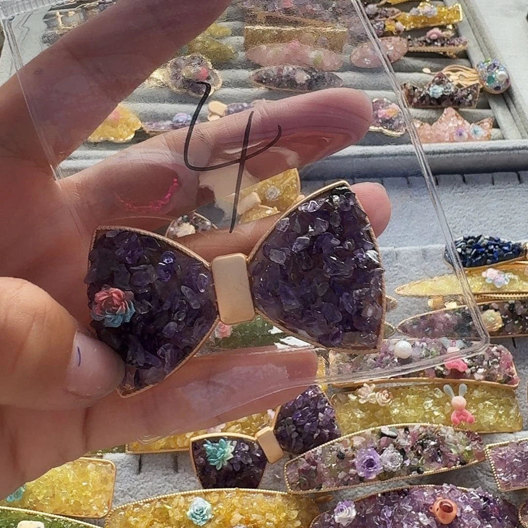 阿****未镶嵌手链烟晶紫水晶