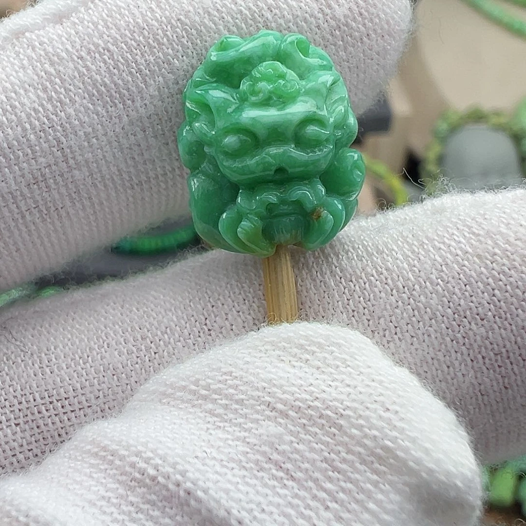 绿松石菜籽黄绿松石Z未镶嵌