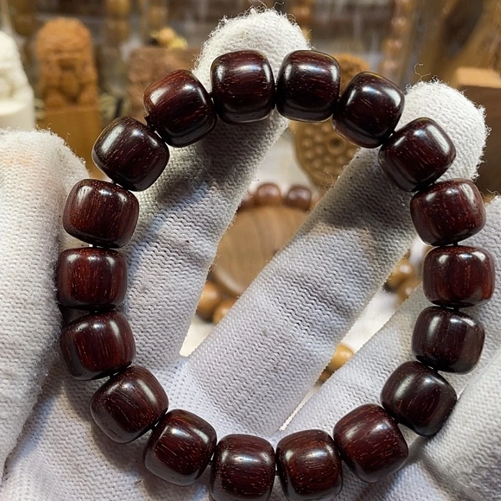 檀香紫檀（小叶紫檀）手串/手链小叶紫檀11x12老料