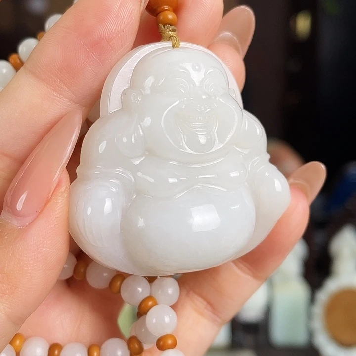 和田玉未镶嵌颈饰定制发货