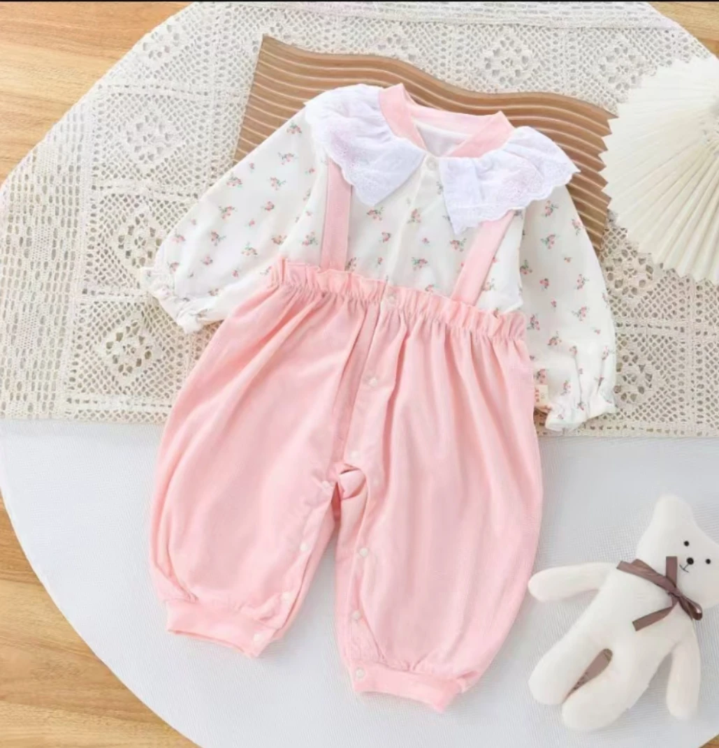 2025新款春秋款时尚洋气外出双层连体衣