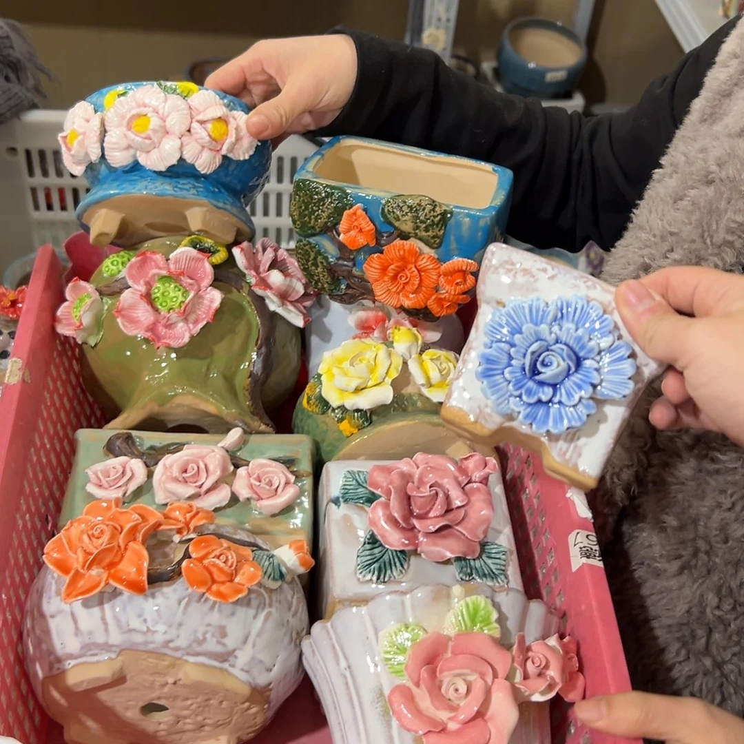 满20米秒退拉黑花盆201