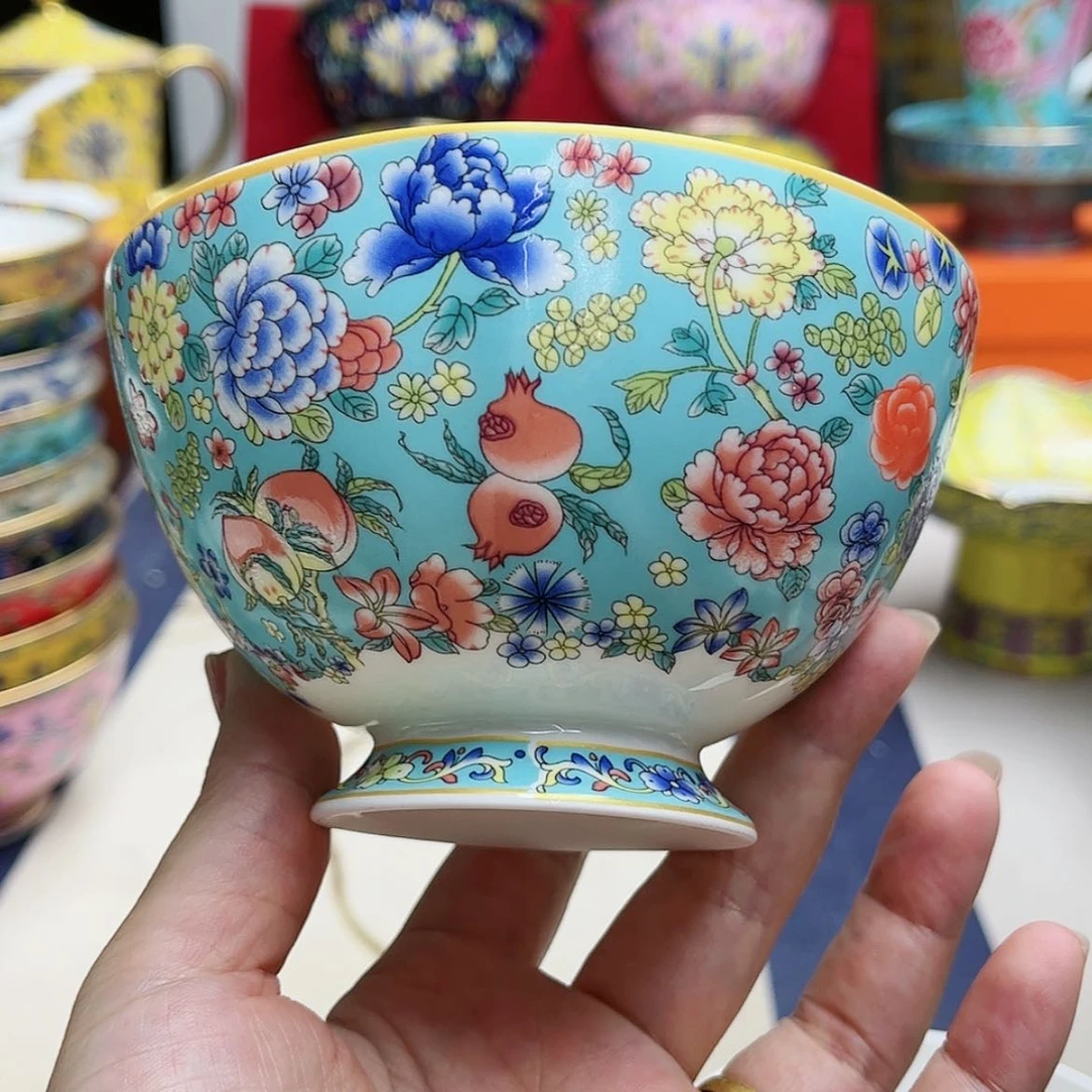 【闪购商品】珐琅4.5寸1个………………
