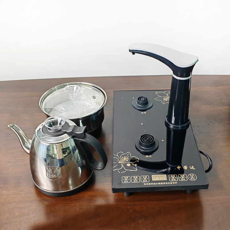 茶盘电器智能烧水壶全自动上水一体式泡茶台家用茶几桌嵌入式专用