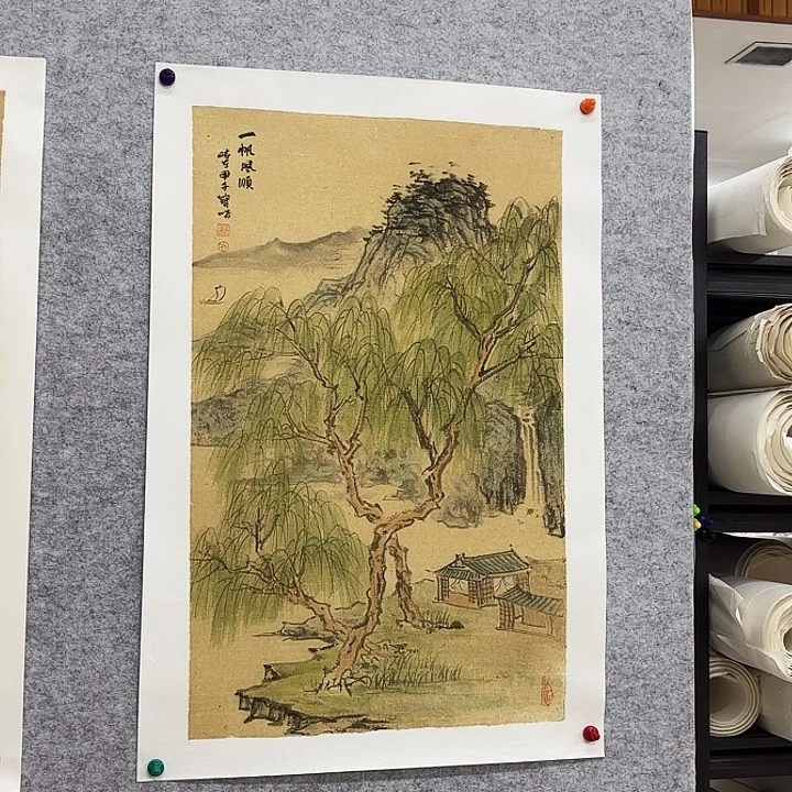 国画花鸟等多种鸟类的栖息地
