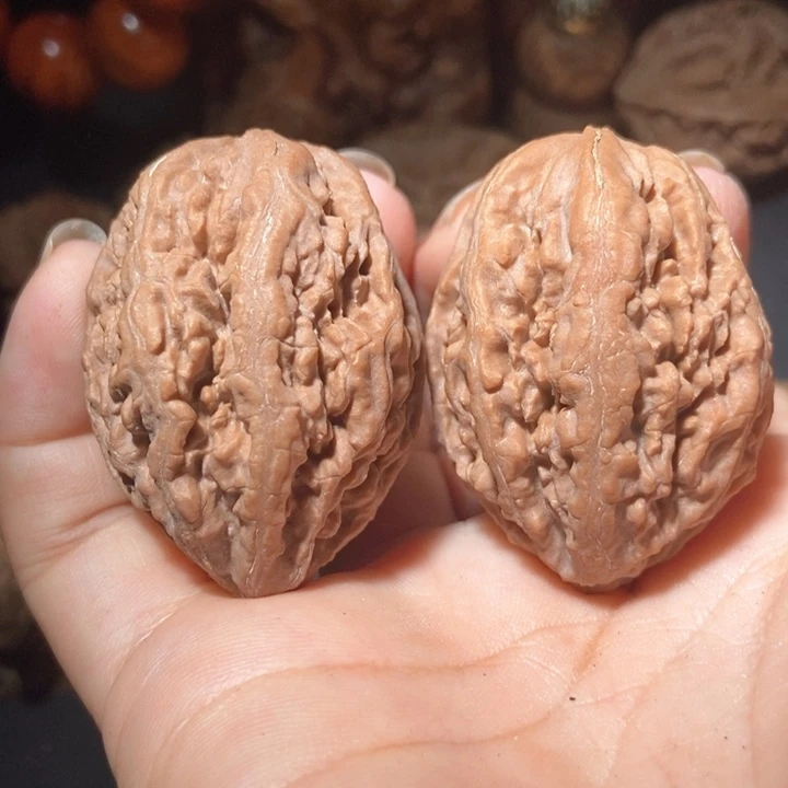 文玩核桃把件东北楸子小雪109