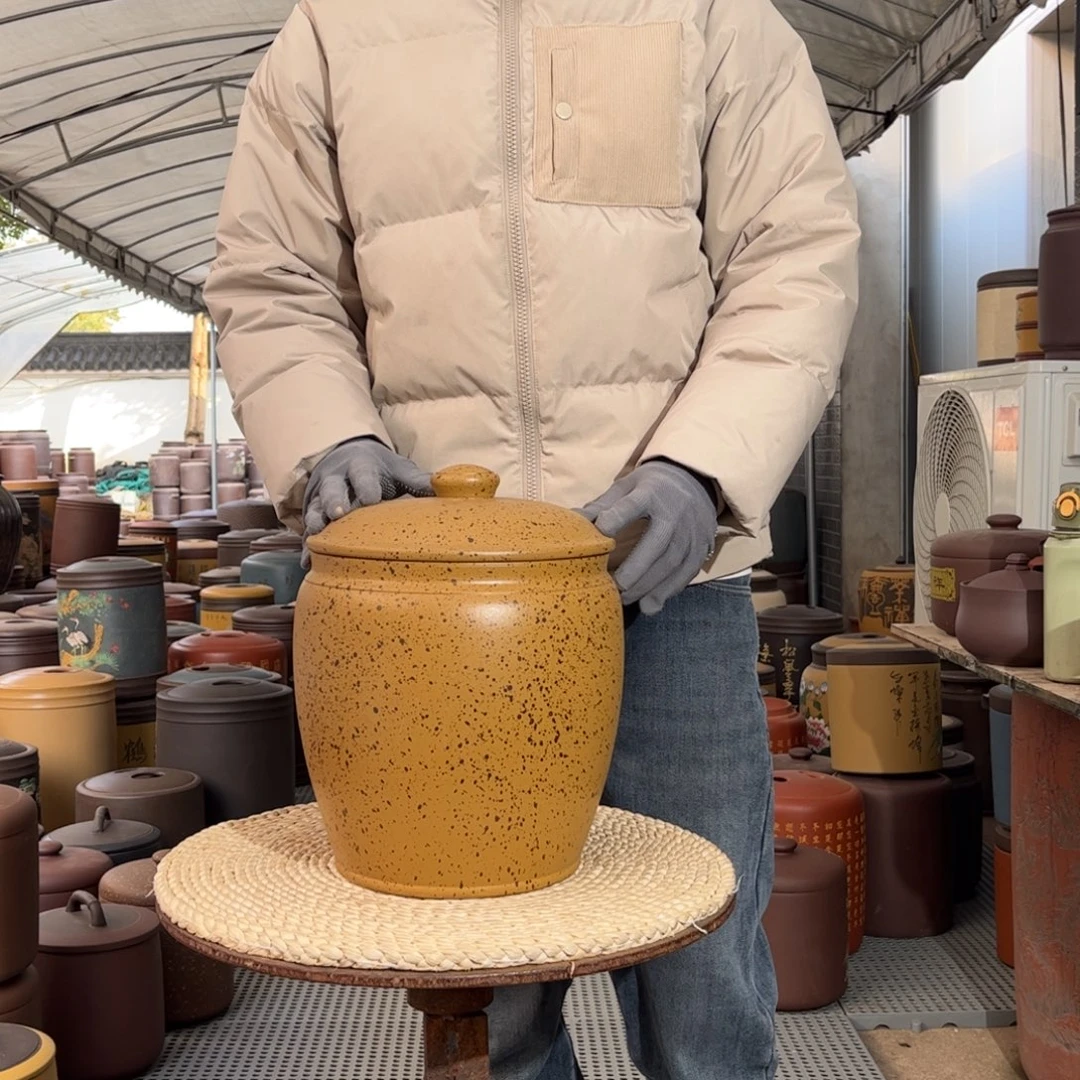 紫砂茶叶罐10 饼茶叶罐