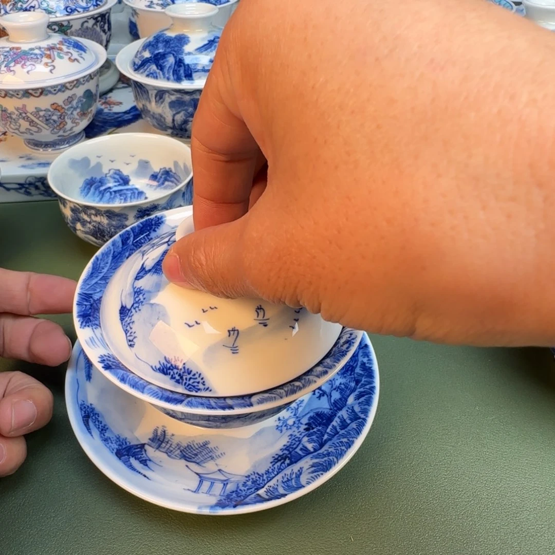 纯手工纯手绘茶具茶具369