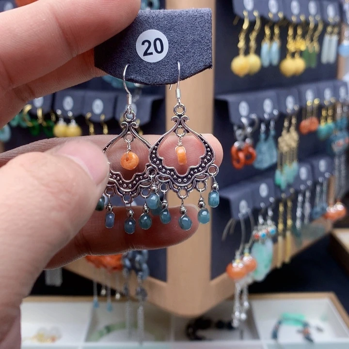 未镶嵌翡翠耳饰耳饰