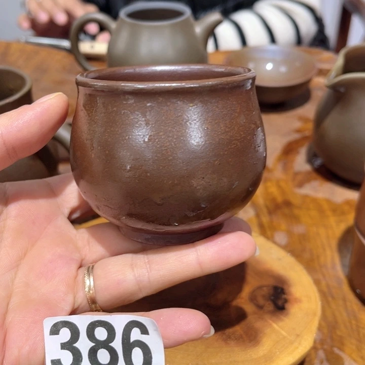 杯米*钦州陶缘坭兴陶386