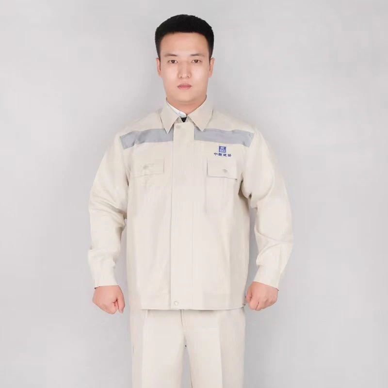 中国建筑厂家批发工装长袖劳保服建筑工人工作裤男耐磨春秋