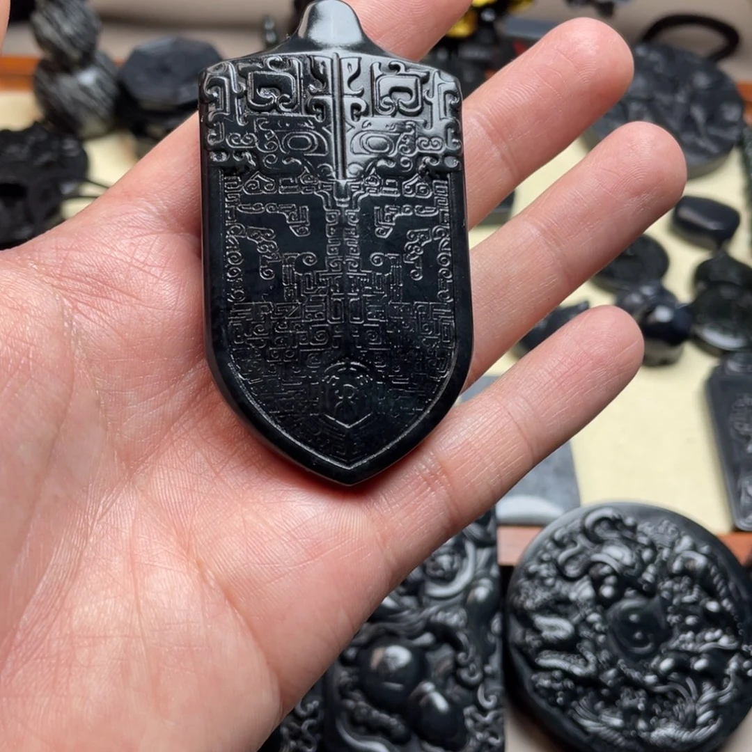 ﻩ***ﻩ和田玉未镶嵌挂件