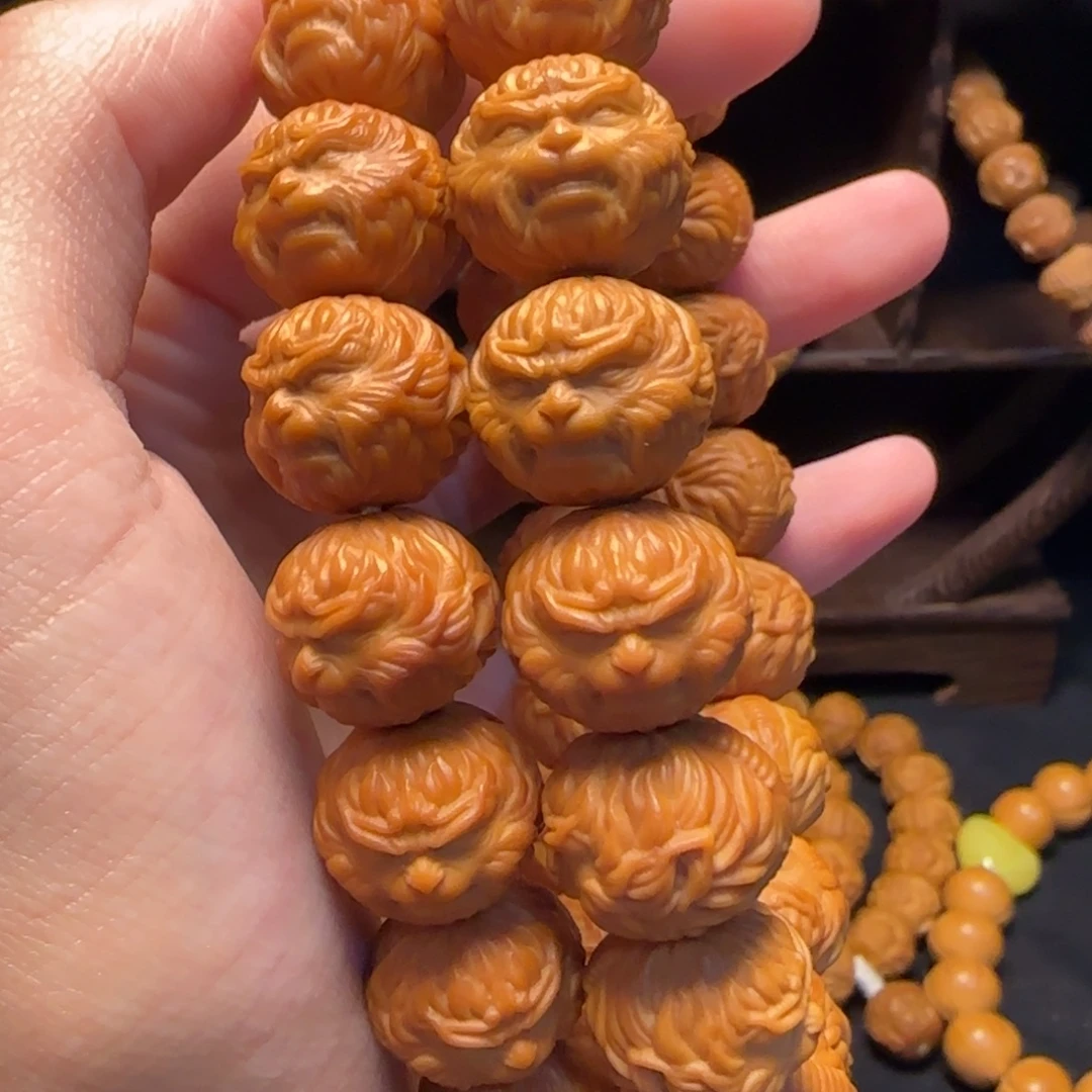 ༺***༻吊坠猴头核桃猴头