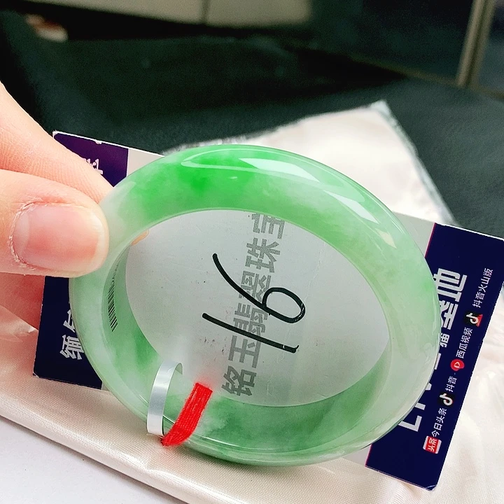 翡翠未镶嵌手镯缅甸天然a货翡翠手镯