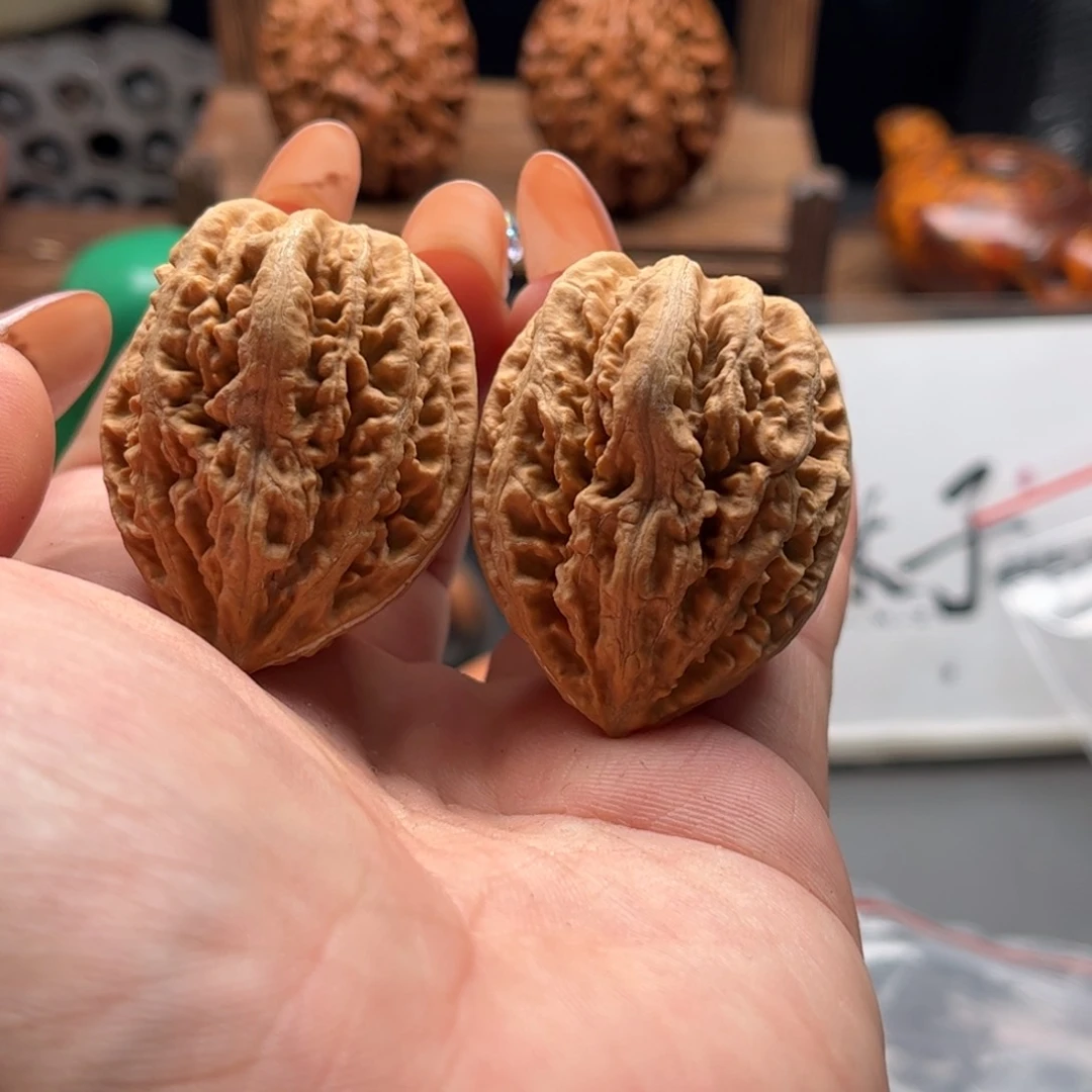 文玩核桃把件关东木子家楸大胖76