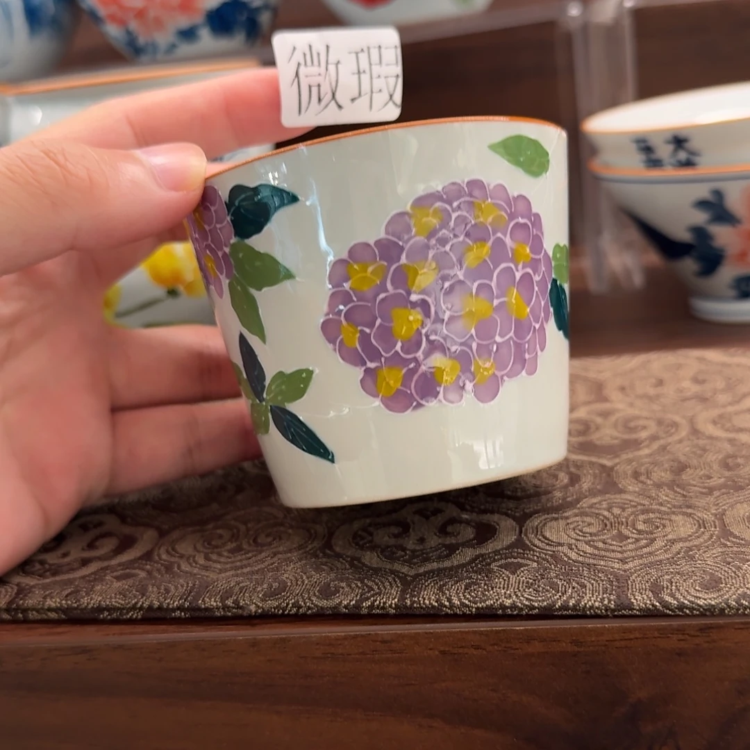 釉下彩纯手绘微瑕