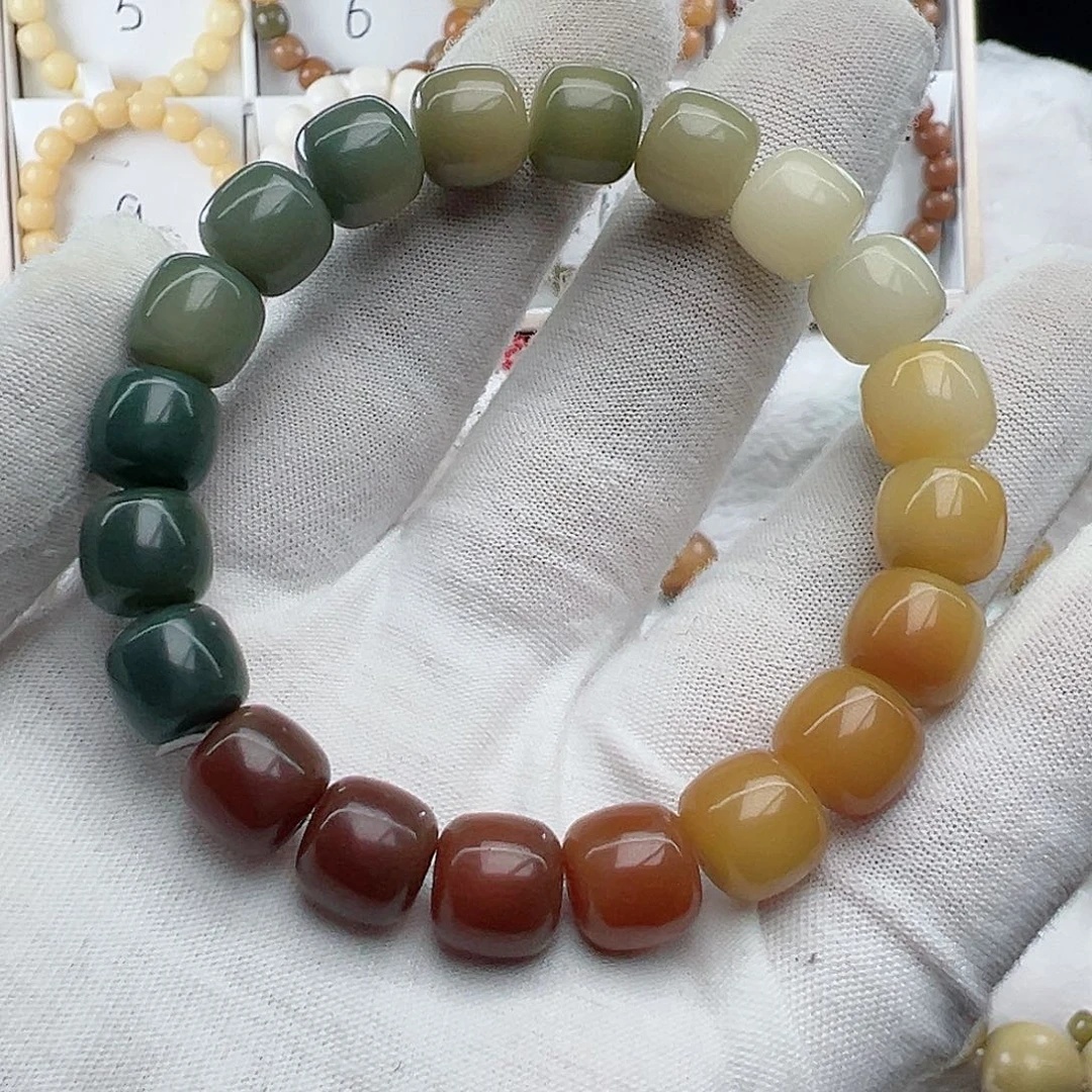 菩提根/象牙果手串卡11 水磨S89