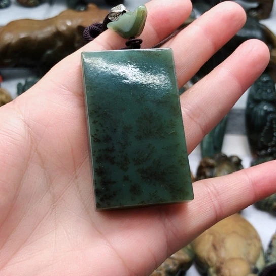 和田玉挂件未镶嵌拉***歌