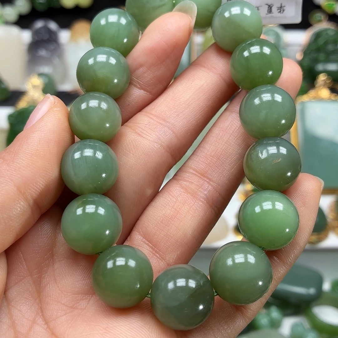 和田玉未镶嵌颈饰14