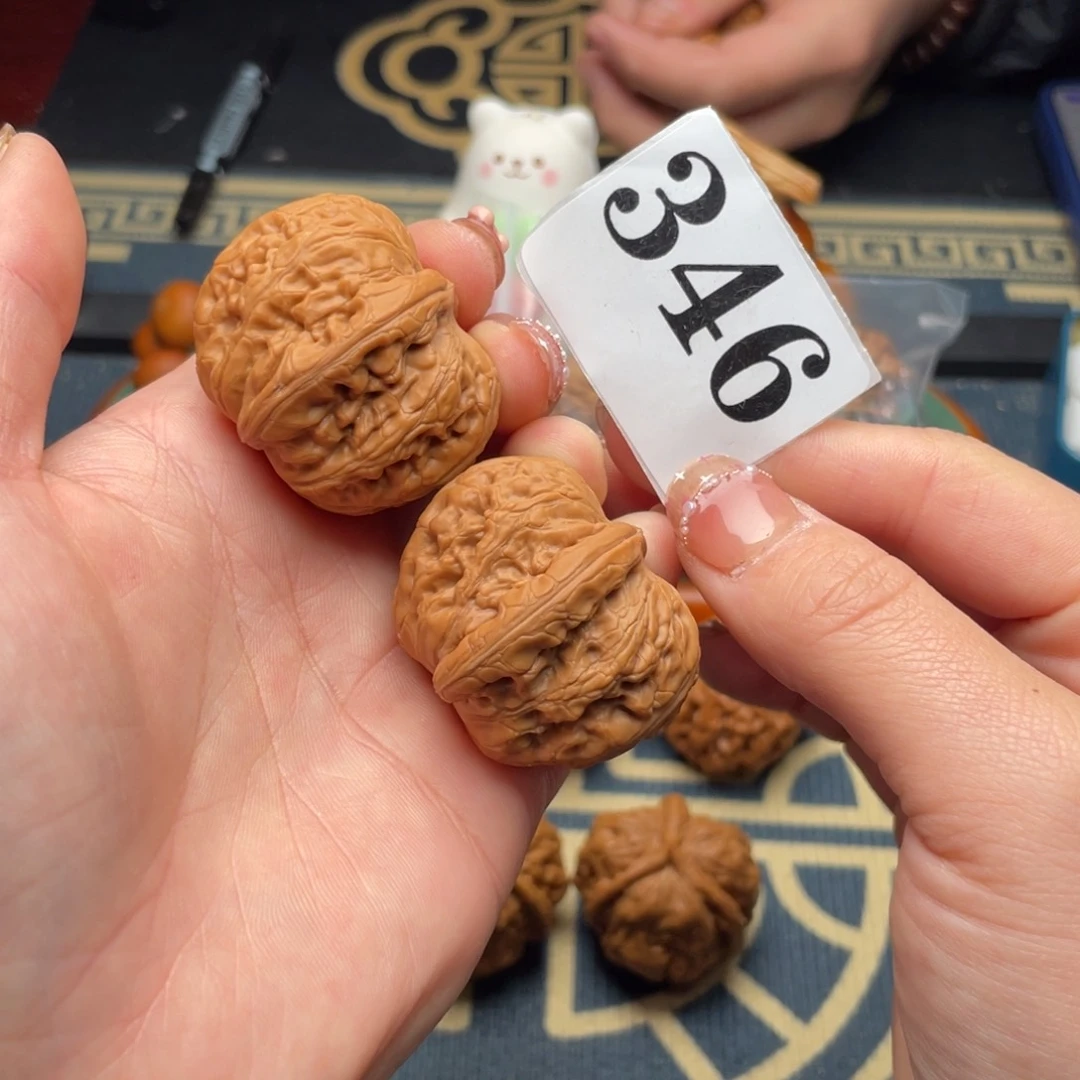 桃核把件38全品元宝346号