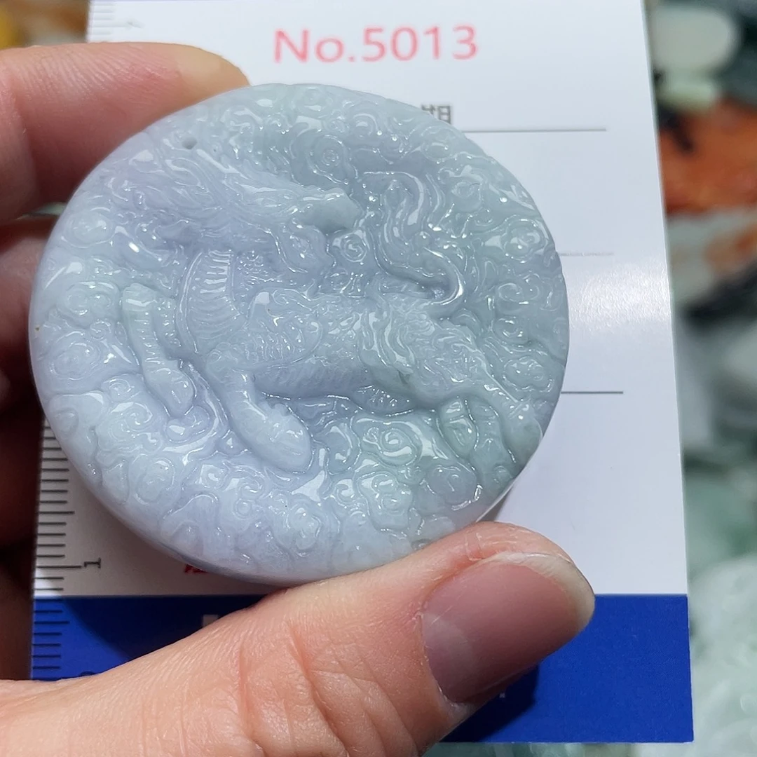 翡翠未镶嵌挂件5013
