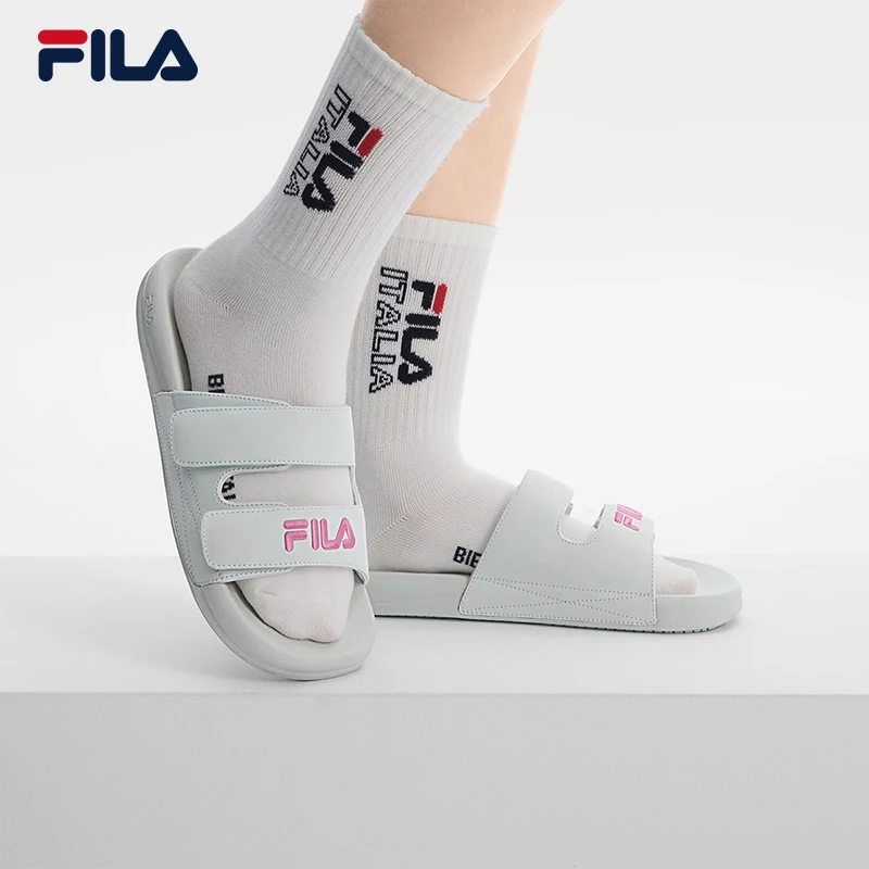 FILA斐乐官方女鞋运动拖鞋2025夏季新款漂流船2休闲沙滩鞋子凉拖
