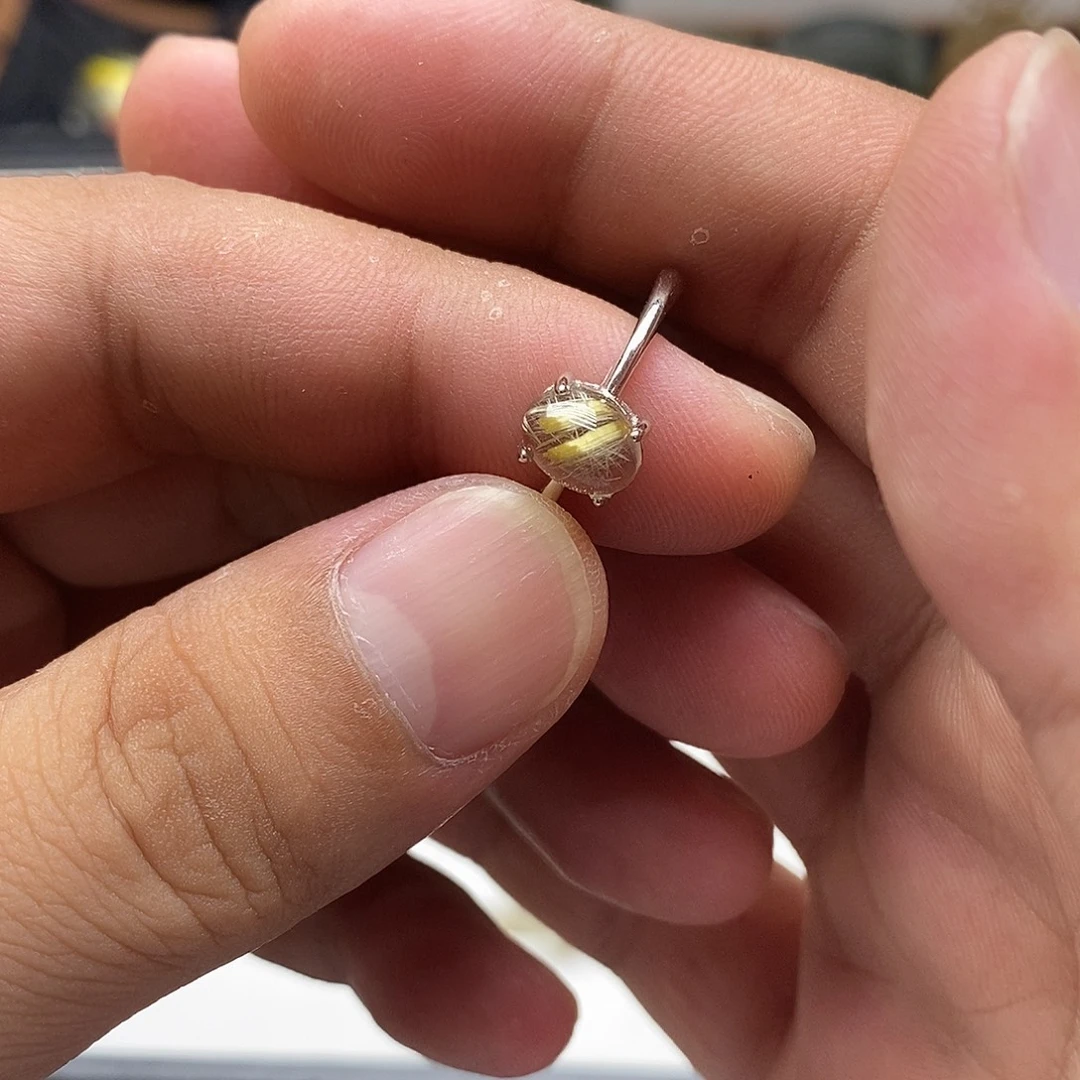 水晶珠宝半成品未镶嵌