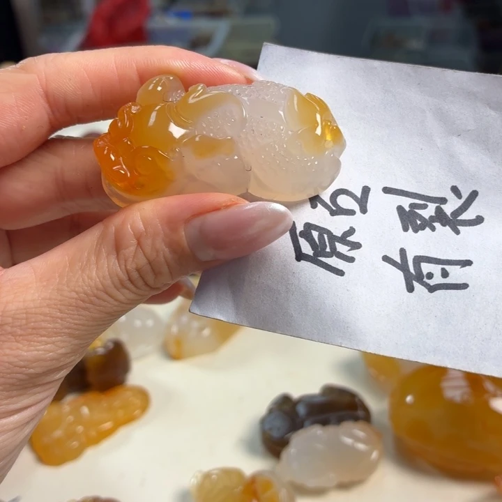 未镶嵌吊坠(不含链)玛瑙/玉髓