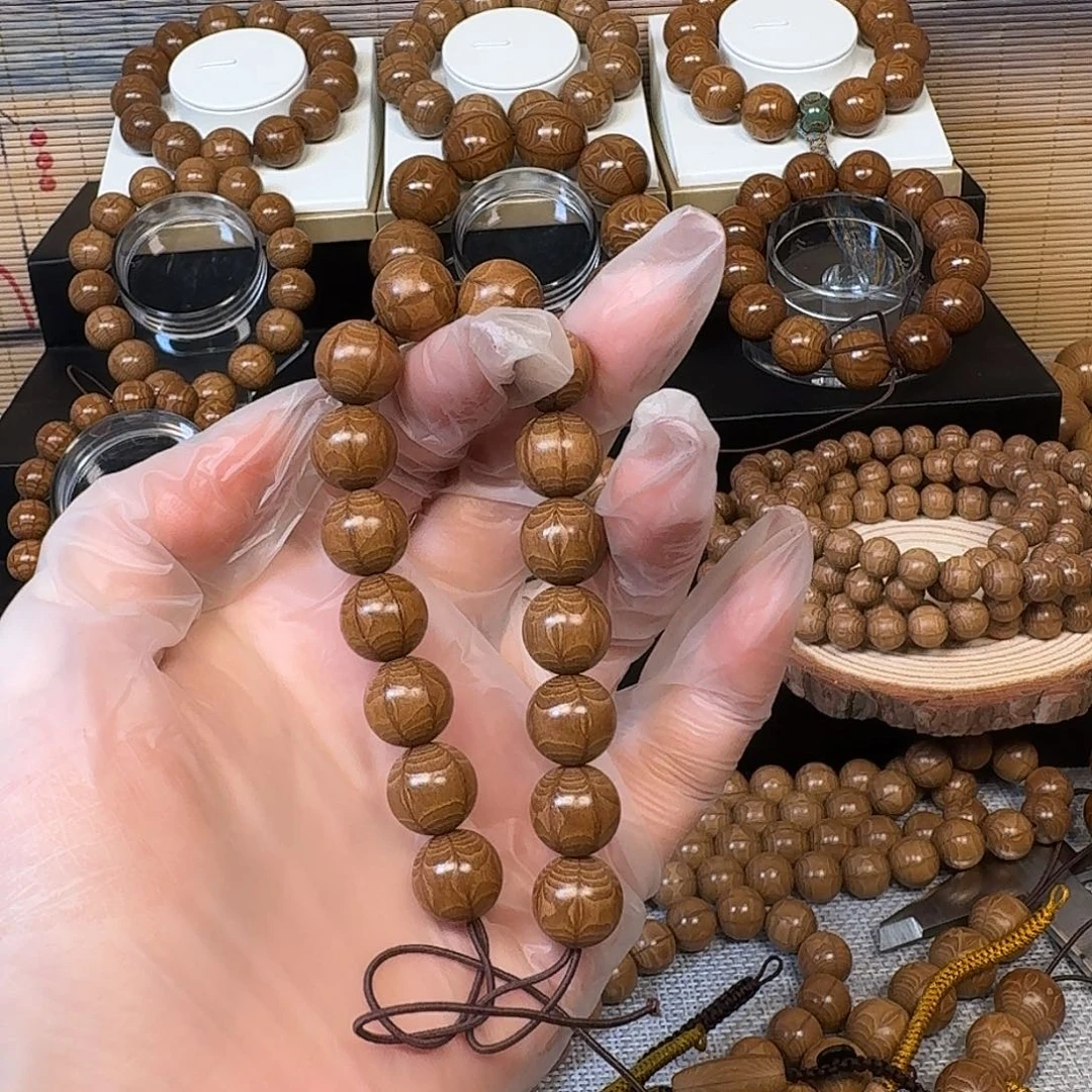晓***枫木质类1.2手串单圈六道木