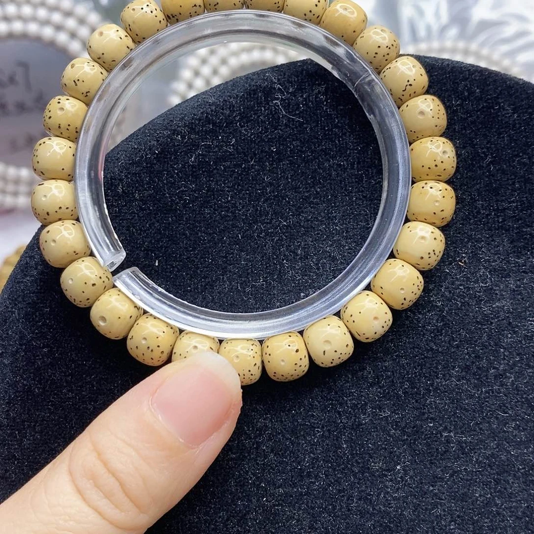 梁***车吊坠星月菩提98原生态