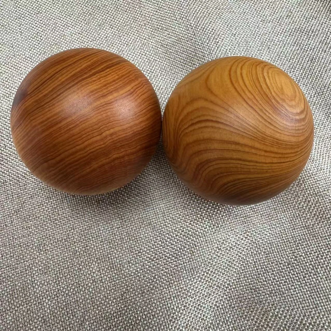 【芸奇】太行崖柏5.0手球一对全品