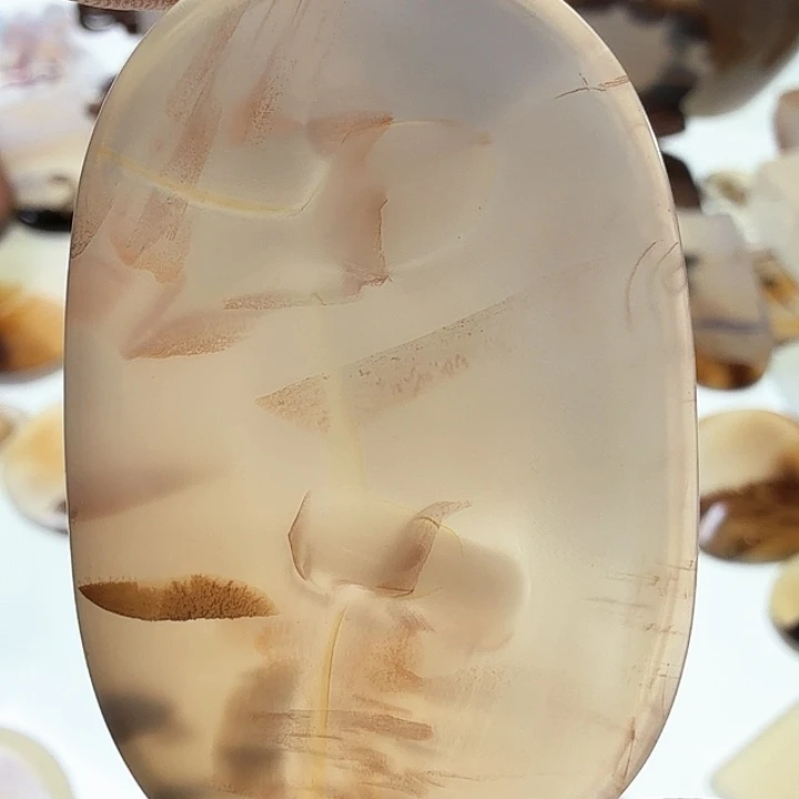 未镶嵌玛瑙/玉髓珠宝半成品