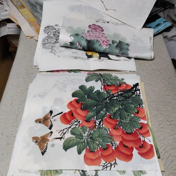 镇***学国画国画花鸟花鸟国画