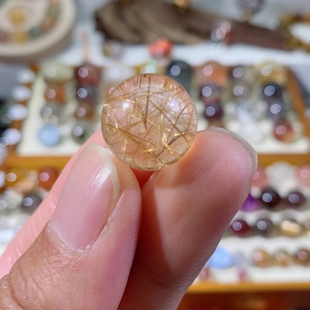 水晶单珠，未镶嵌