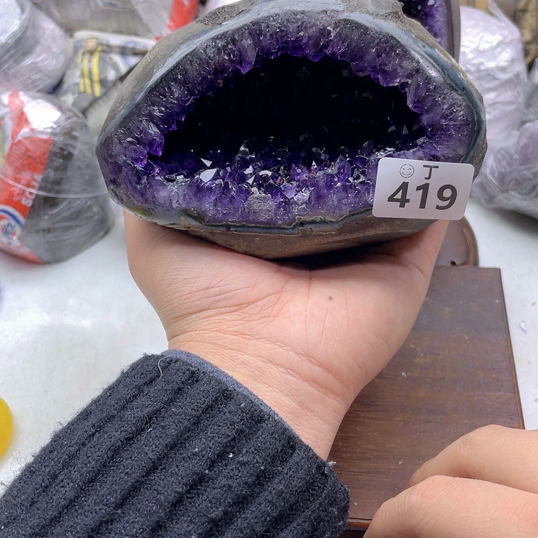 紫晶大型摆件（非配饰）未镶嵌