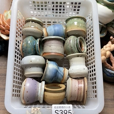 紫砂花盆395微瑕品口径3到4左右