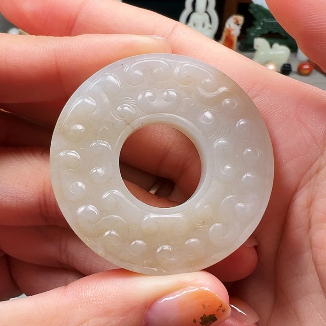 颈饰未镶嵌和田玉?*?