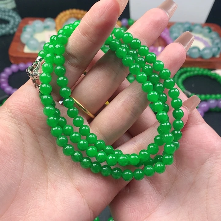 草***羊缅料卡6项链 一物一证