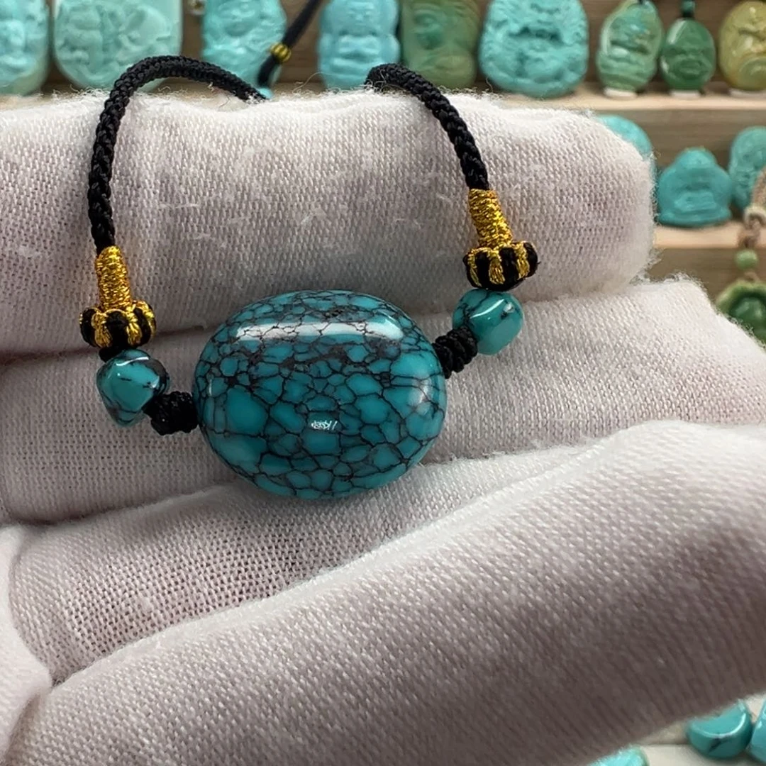 未镶嵌绿松石随形 17.4mm